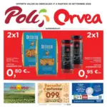 Orvea OFFERTE VALIDE DA MERCOLEDÌ 17 A MARTEDÌ 30 SETTEMBRE 2025 - al 30.09.2025