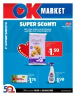 Ok Market Offerte dal 15.09 al 28.09.2025 - al 28.09.2025