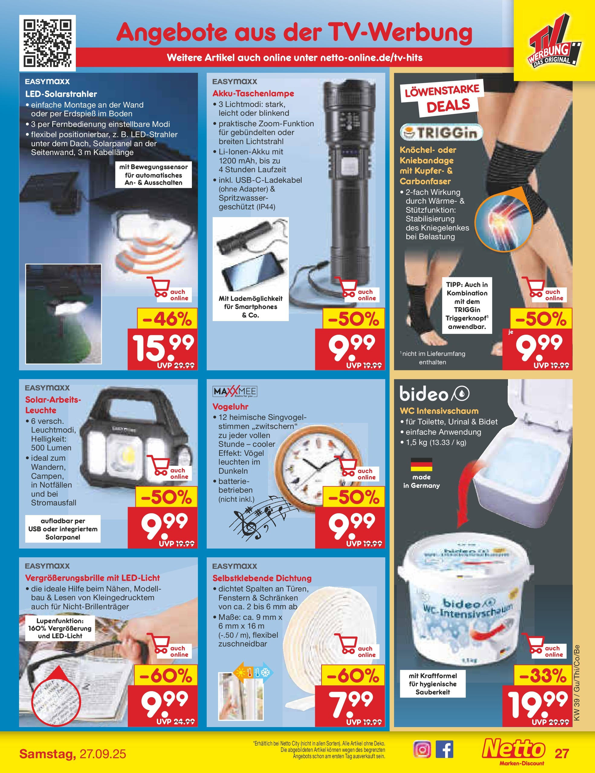 Netto Marken-Discount prospekt Augustusburg (ab 21.09.2025) » Angebote | Seite: 27 | Produkte: Adapter, USB, Batterie, Smartphones Netto Marken-Discount prospekt Augustusburg (ab 21.09.2025) » Angebote | Seite: 27 | Produkte: Adapter, USB, Batterie, Smartphones