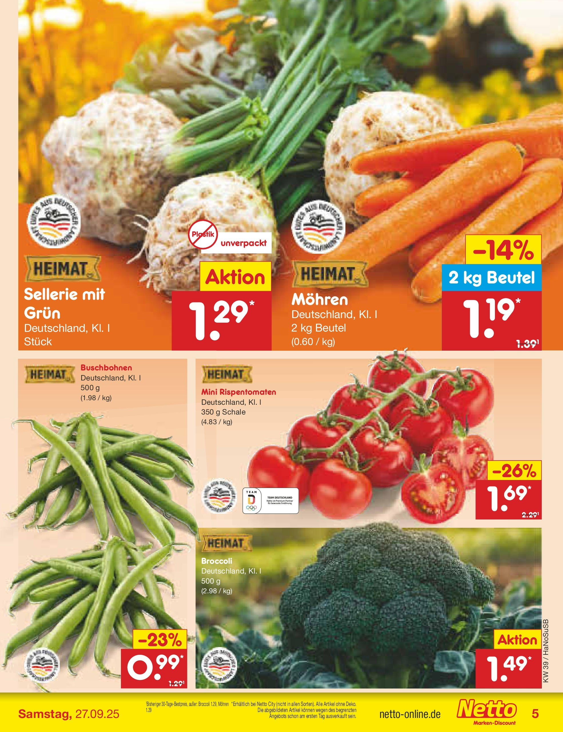 Netto Marken-Discount prospekt Schwerte-Geisecke	 (ab 22.09.2025) » Angebote | Seite: 5 | Produkte: Mohren