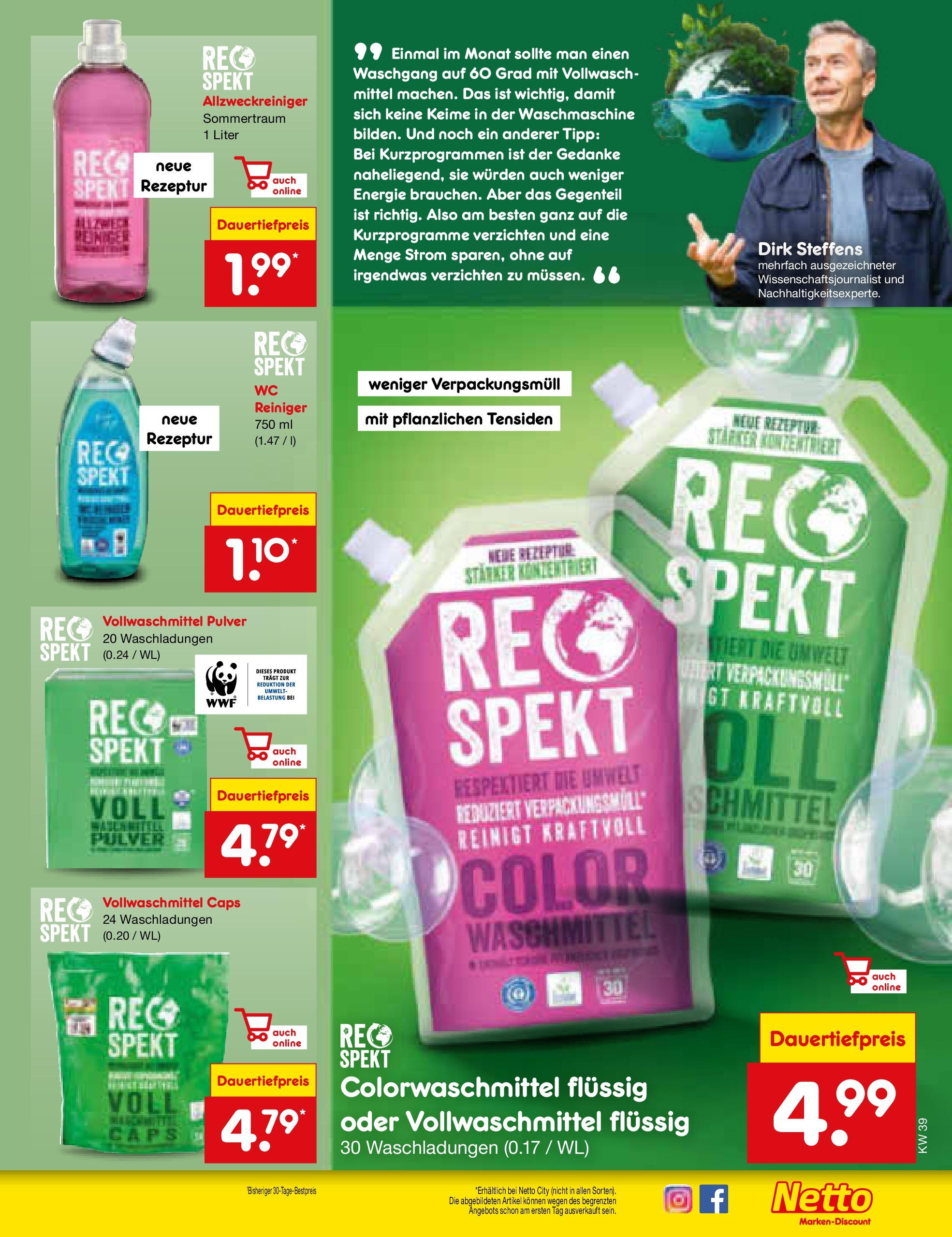 Netto Marken-Discount prospekt Augustusburg (ab 21.09.2025) » Angebote | Seite: 49 | Produkte: Waschmaschine, Waschmittel Netto Marken-Discount prospekt Augustusburg (ab 21.09.2025) » Angebote | Seite: 49 | Produkte: Waschmaschine, Waschmittel