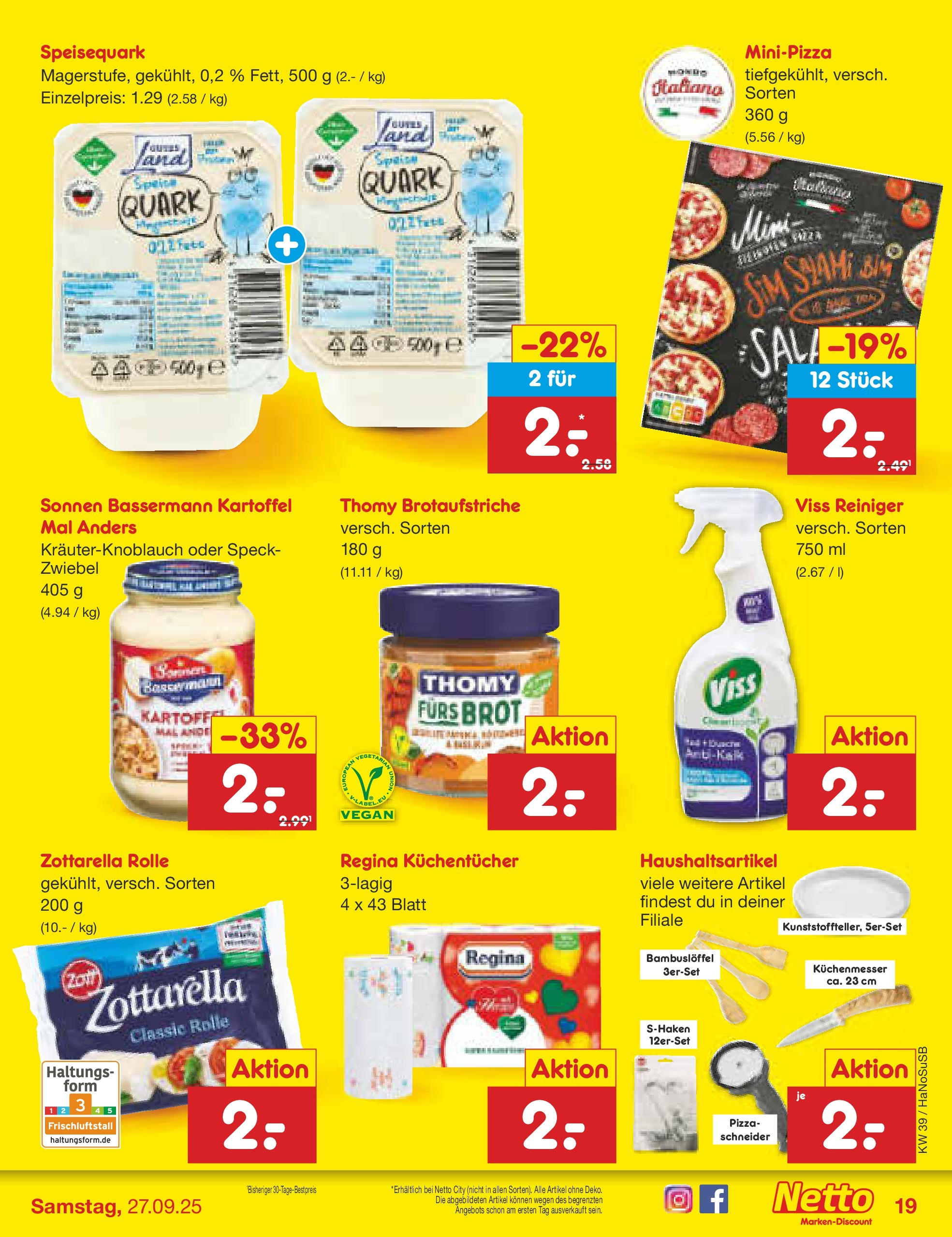Netto Marken-Discount prospekt Schwerte-Geisecke	 (ab 22.09.2025) » Angebote | Seite: 20 | Produkte: Gewicht, Heinz ketchup, Bürste, Ketchup