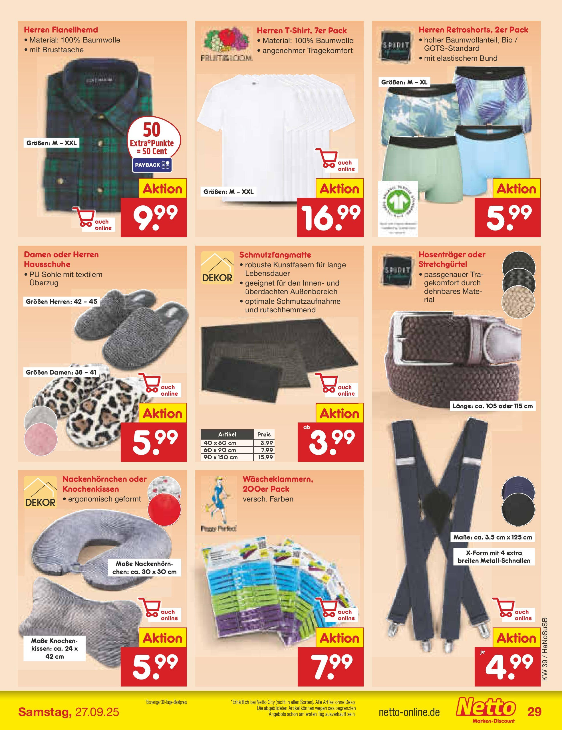 Netto Marken-Discount prospekt Schwerte-Geisecke	 (ab 22.09.2025) » Angebote | Seite: 30 | Produkte: Uhr
