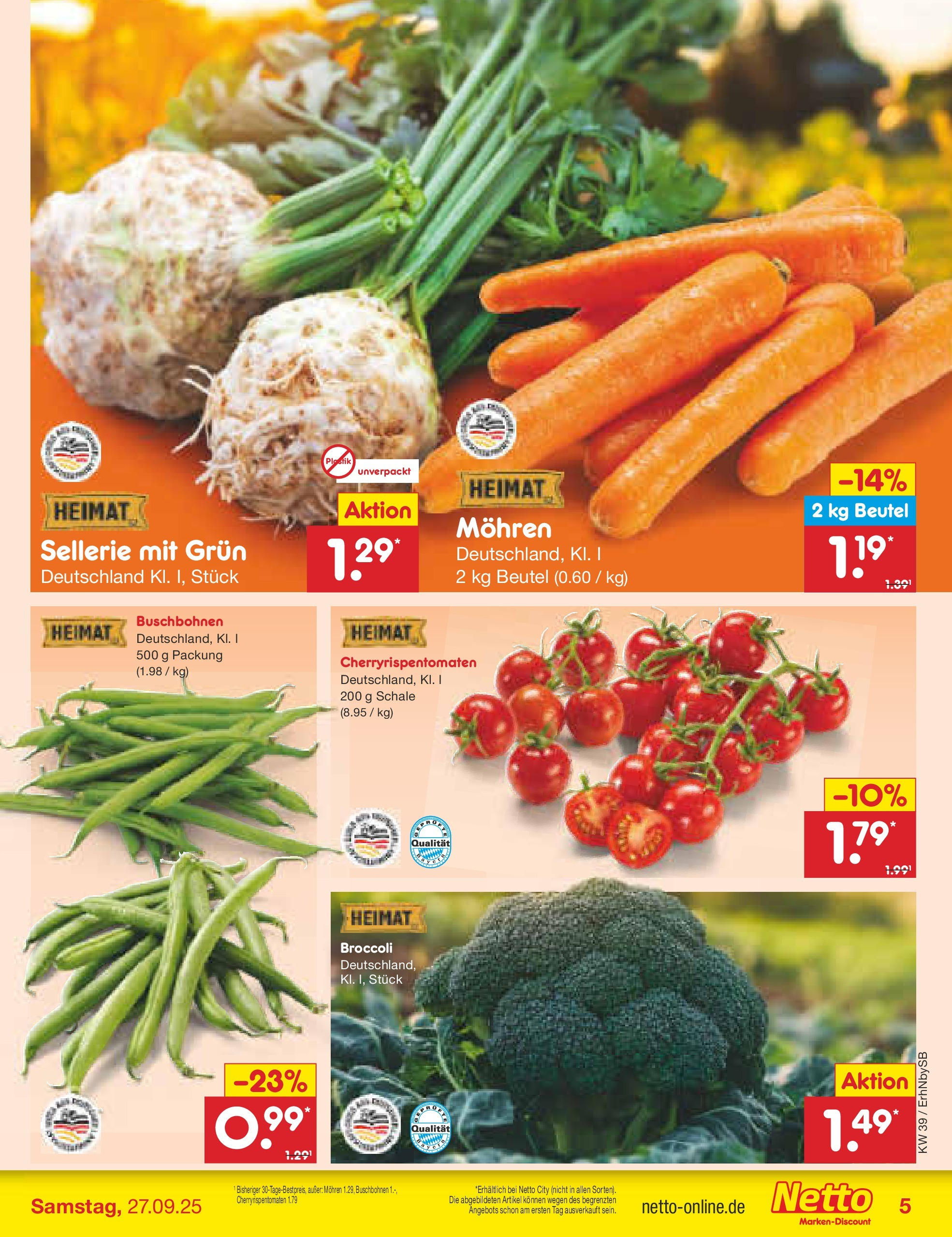 Netto Marken-Discount prospekt Metten	 (ab 22.09.2025) » Angebote | Seite: 5 | Produkte: Mohren