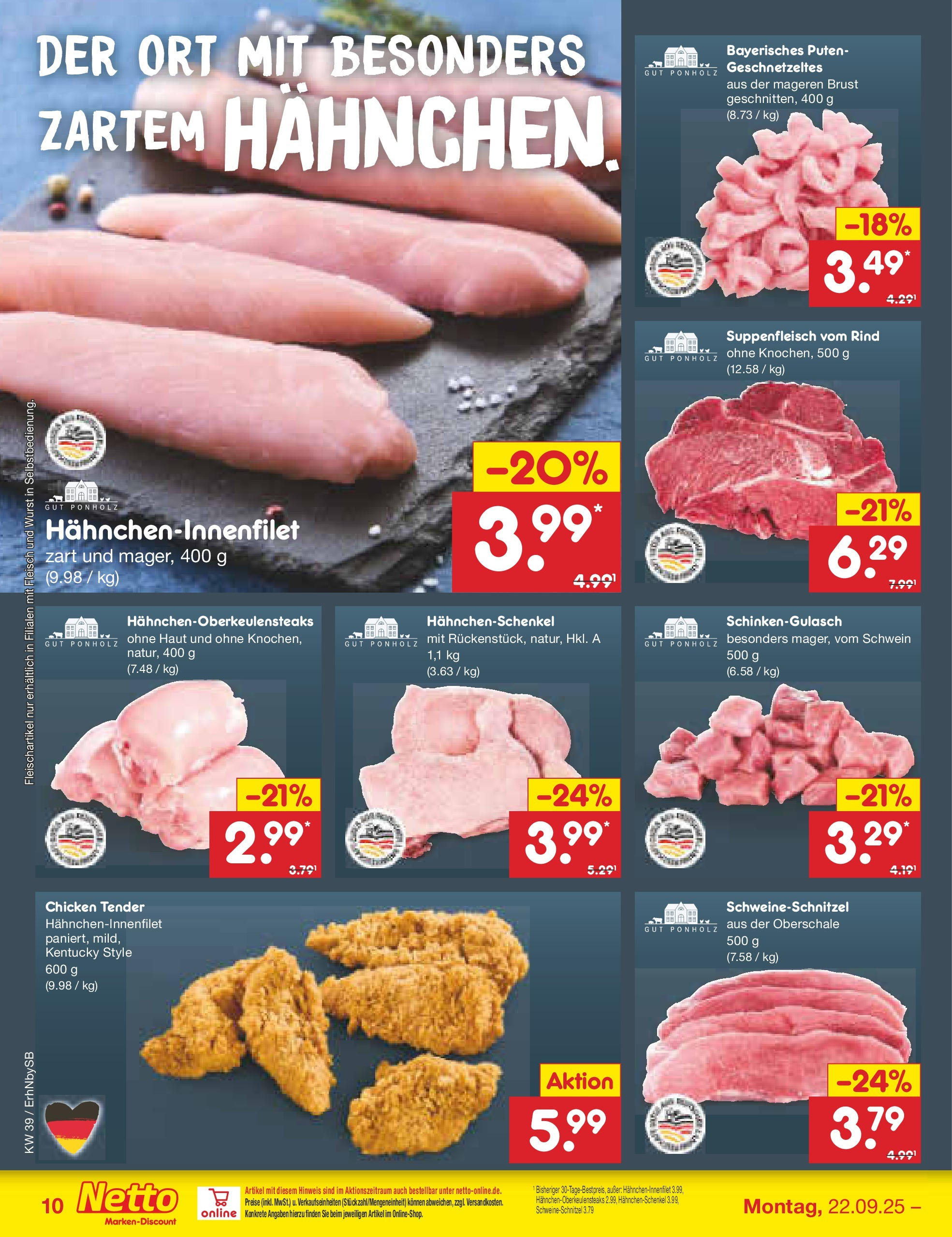Netto Marken-Discount prospekt Metten	 (ab 22.09.2025) » Angebote | Seite: 12 | Produkte: Käse, Burrata, Sahne, Schafskase