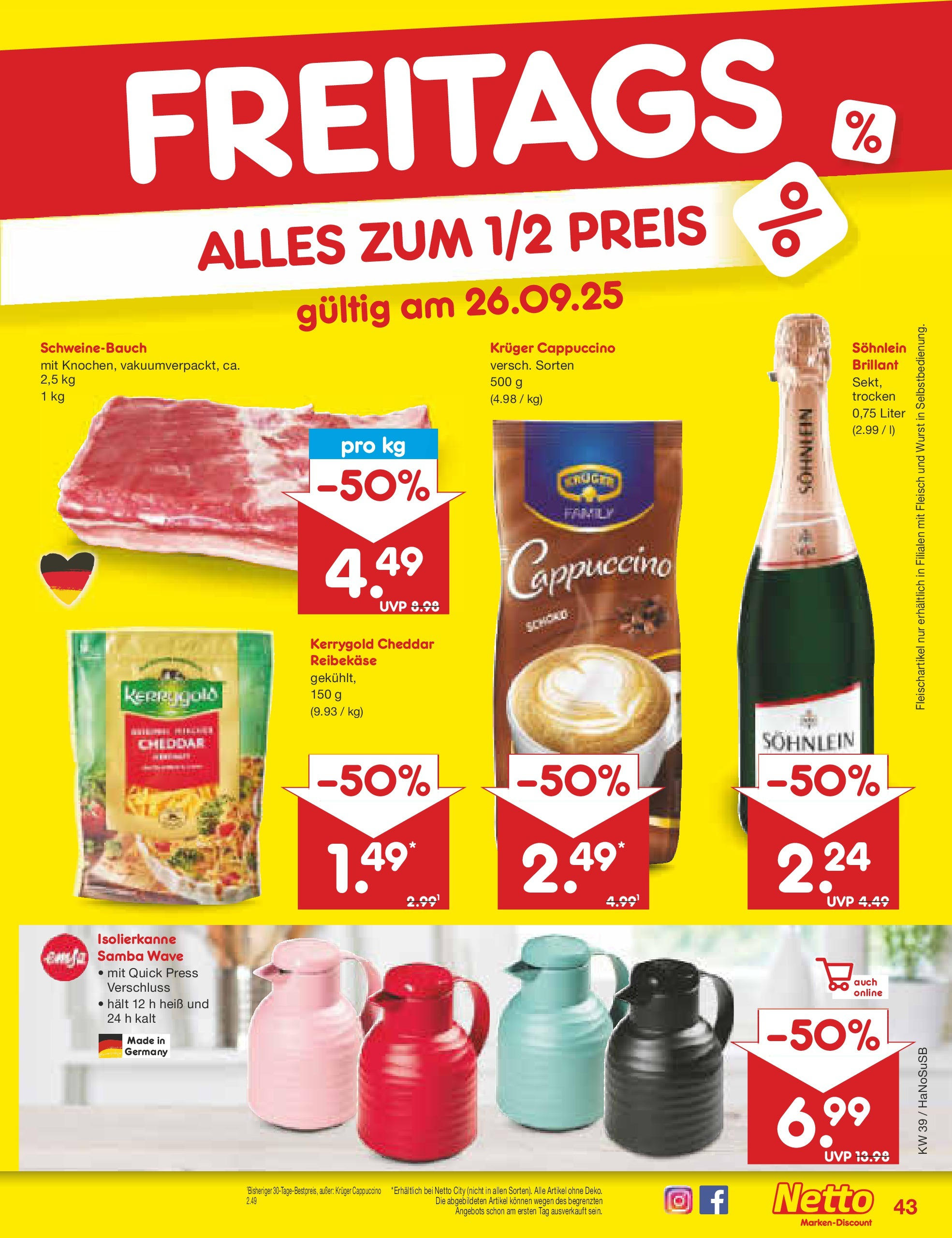 Netto Marken-Discount prospekt Schwerte-Geisecke	 (ab 22.09.2025) » Angebote | Seite: 46