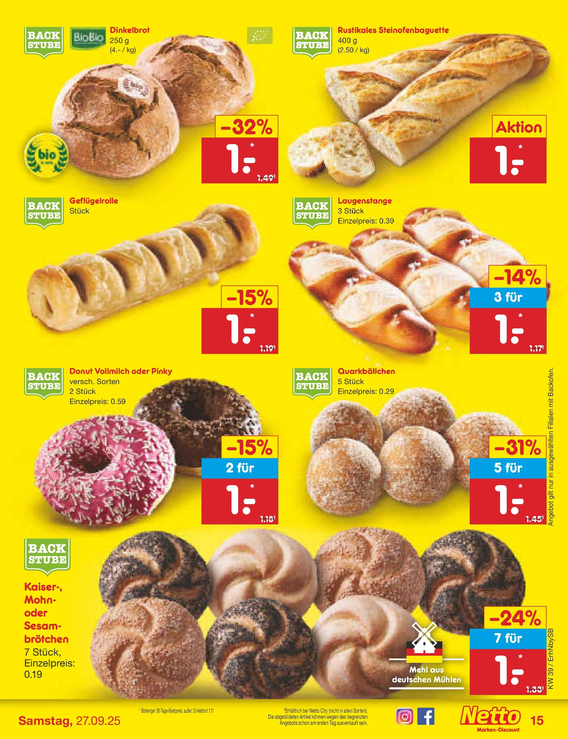 Netto Marken-Discount prospekt Metten	 (ab 22.09.2025) » Angebote | Seite: 17 | Produkte: Tomaten, Knorr, Wurst, Schinken
