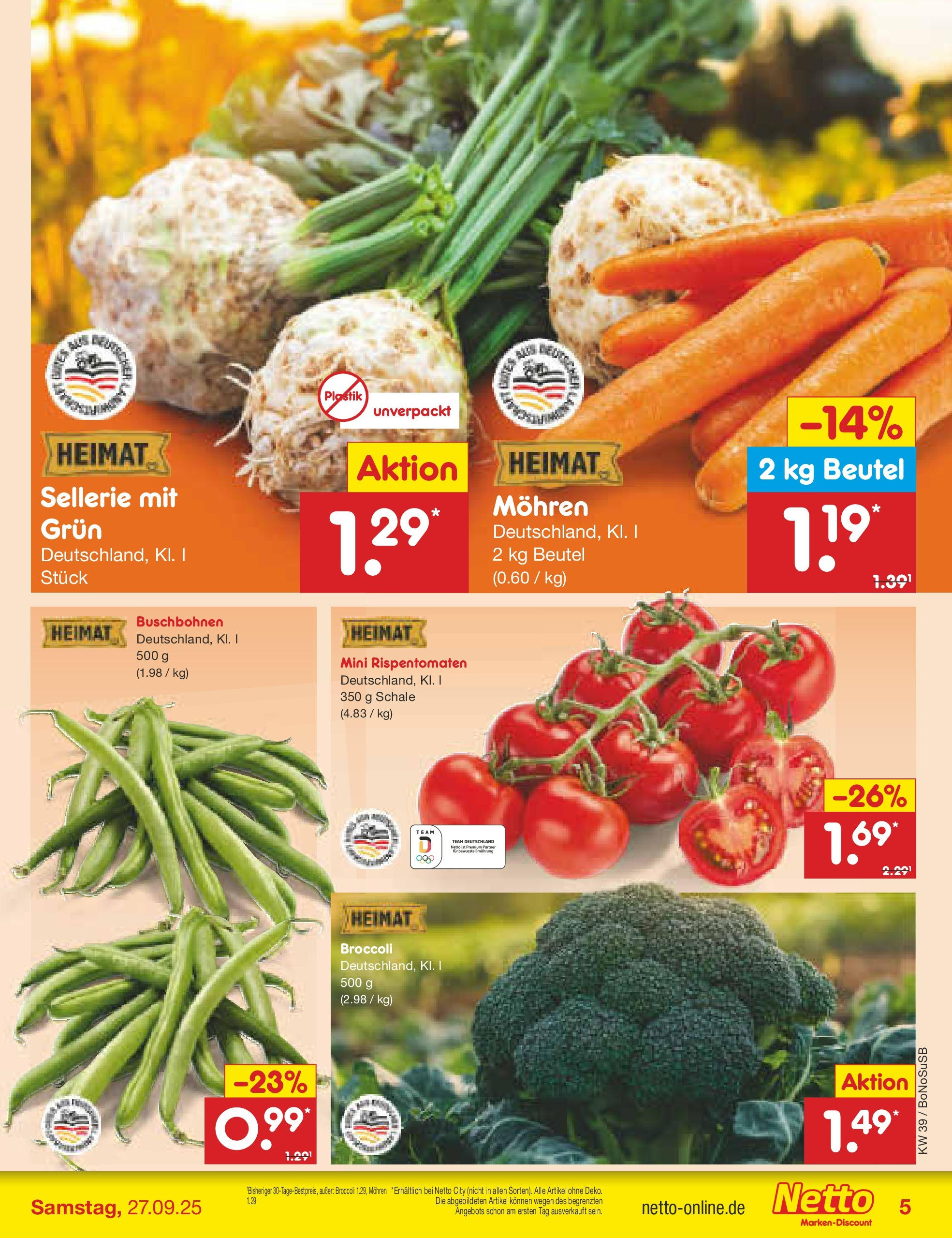 Netto Marken-Discount prospekt Herne	 (ab 22.09.2025) » Angebote | Seite: 5 | Produkte: Mohren