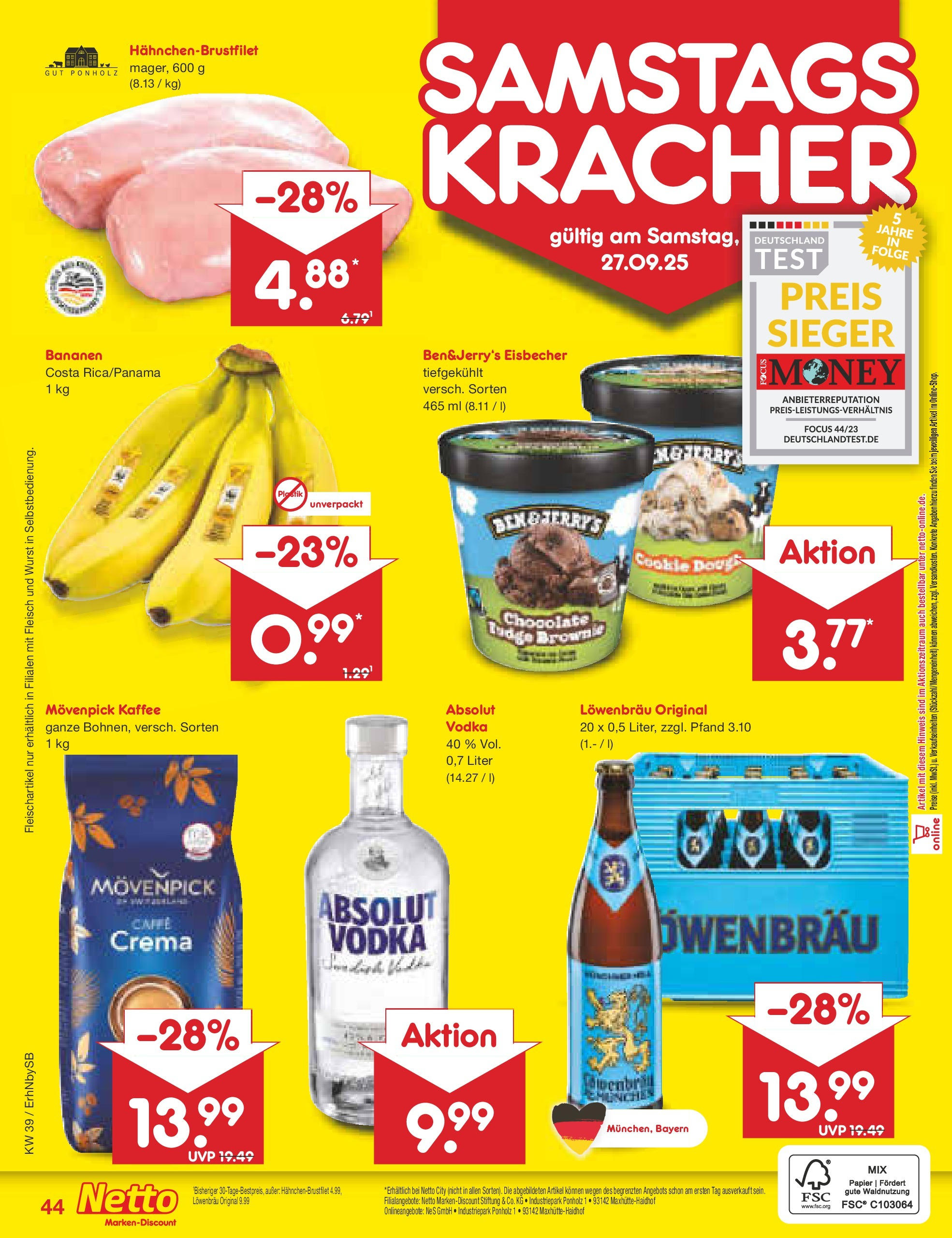 Netto Marken-Discount prospekt Metten	 (ab 22.09.2025) » Angebote | Seite: 48