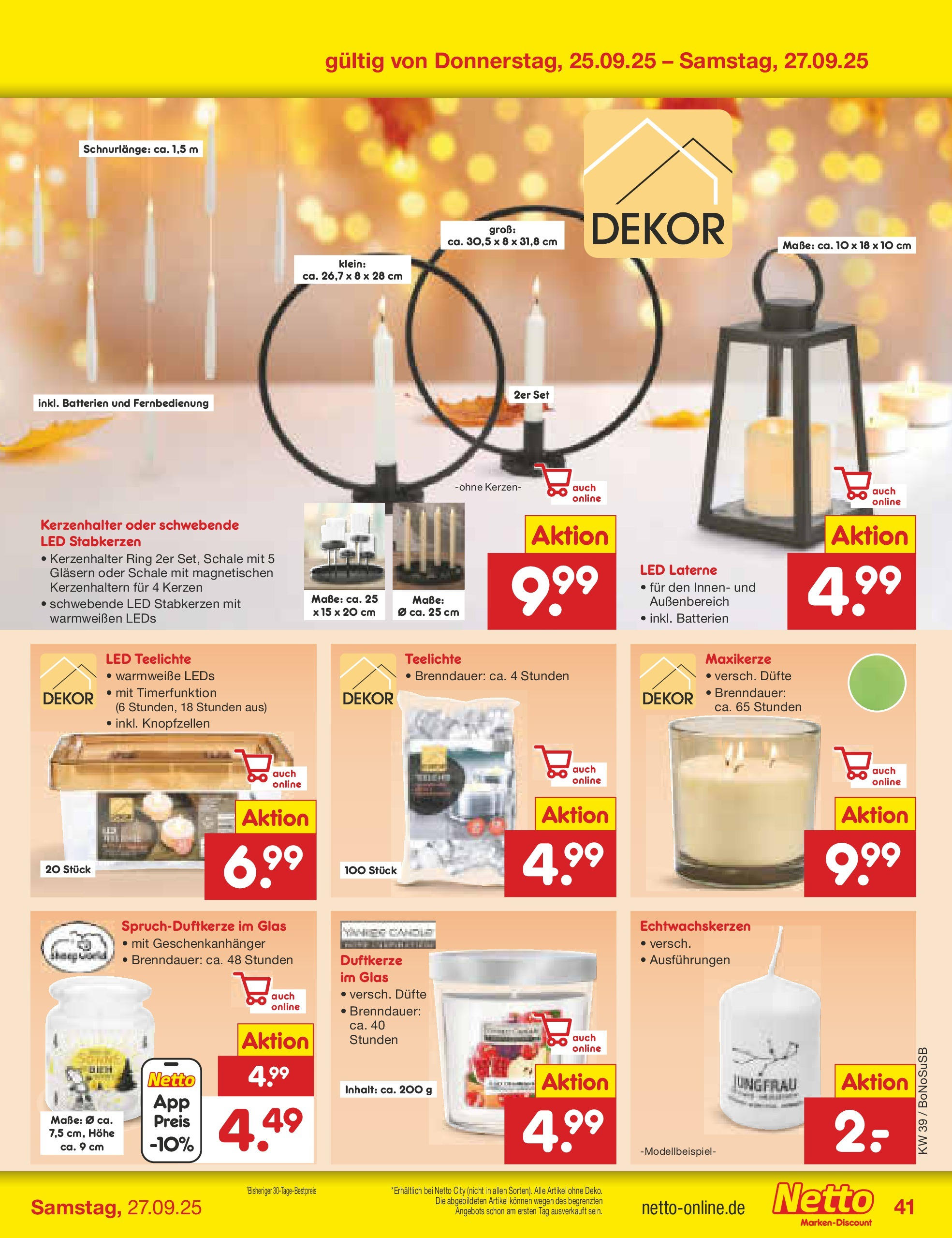 Netto Marken-Discount prospekt Herne	 (ab 22.09.2025) » Angebote | Seite: 41 | Produkte: Batterien