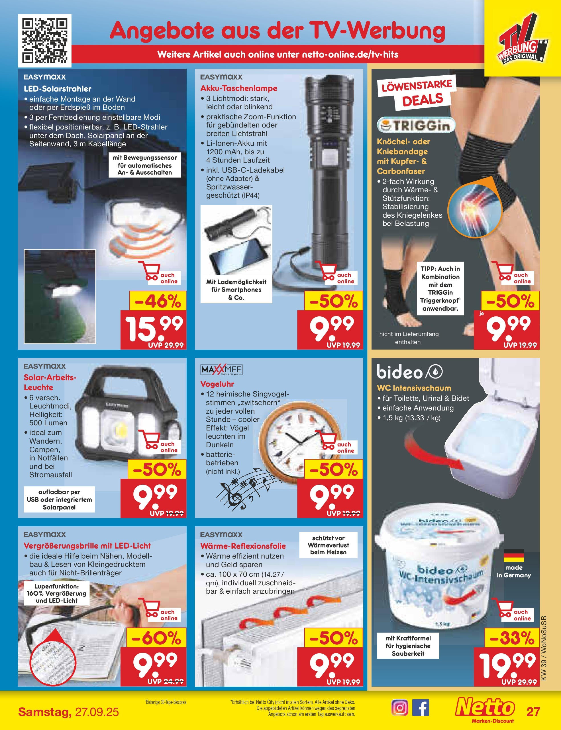 Netto Marken-Discount prospekt Rodgau	 (ab 21.09.2025) » Angebote | Seite: 29 | Produkte: Adapter, USB, Batterie, Smartphones