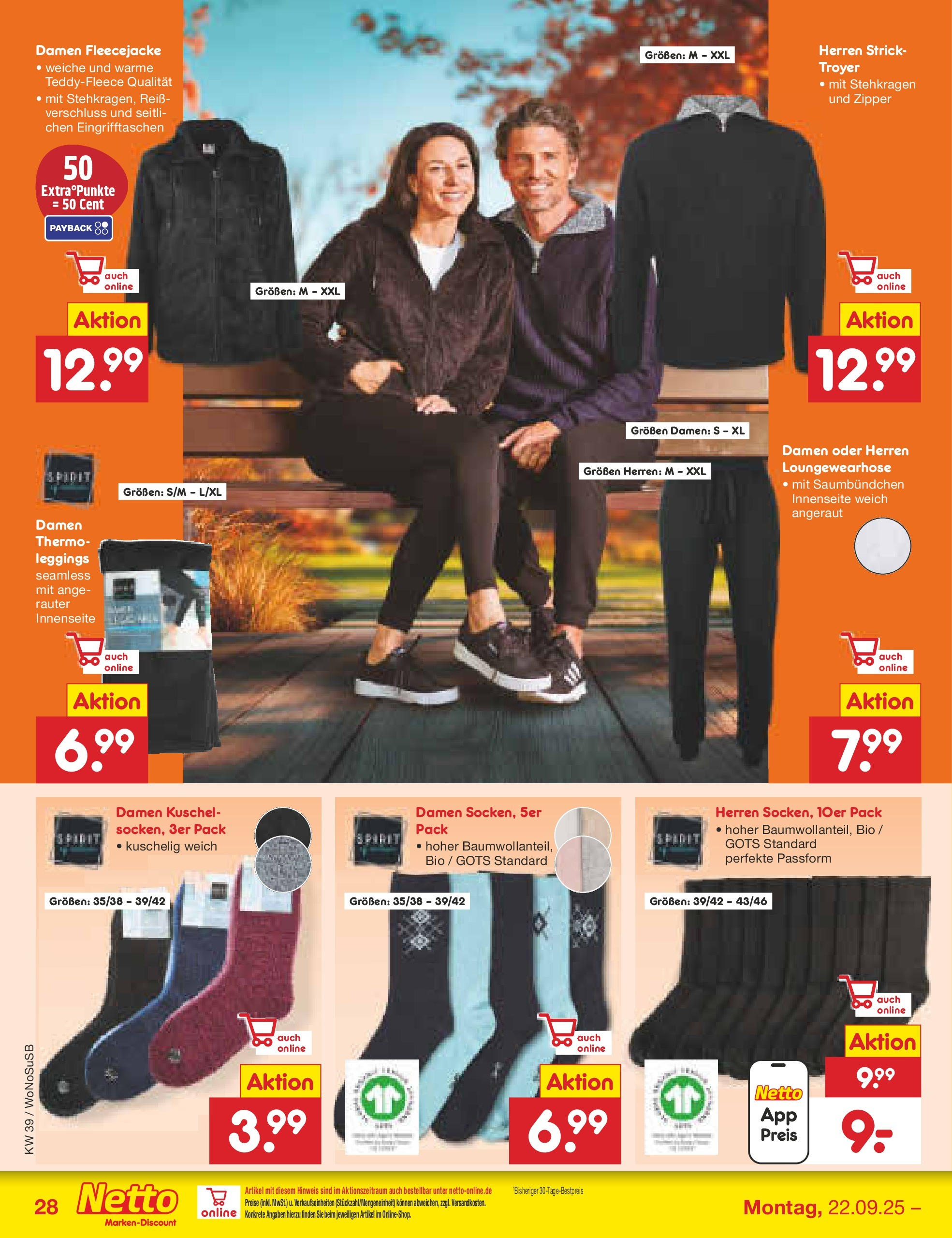 Netto Marken-Discount prospekt Rodgau	 (ab 21.09.2025) » Angebote | Seite: 30 | Produkte: Leggings