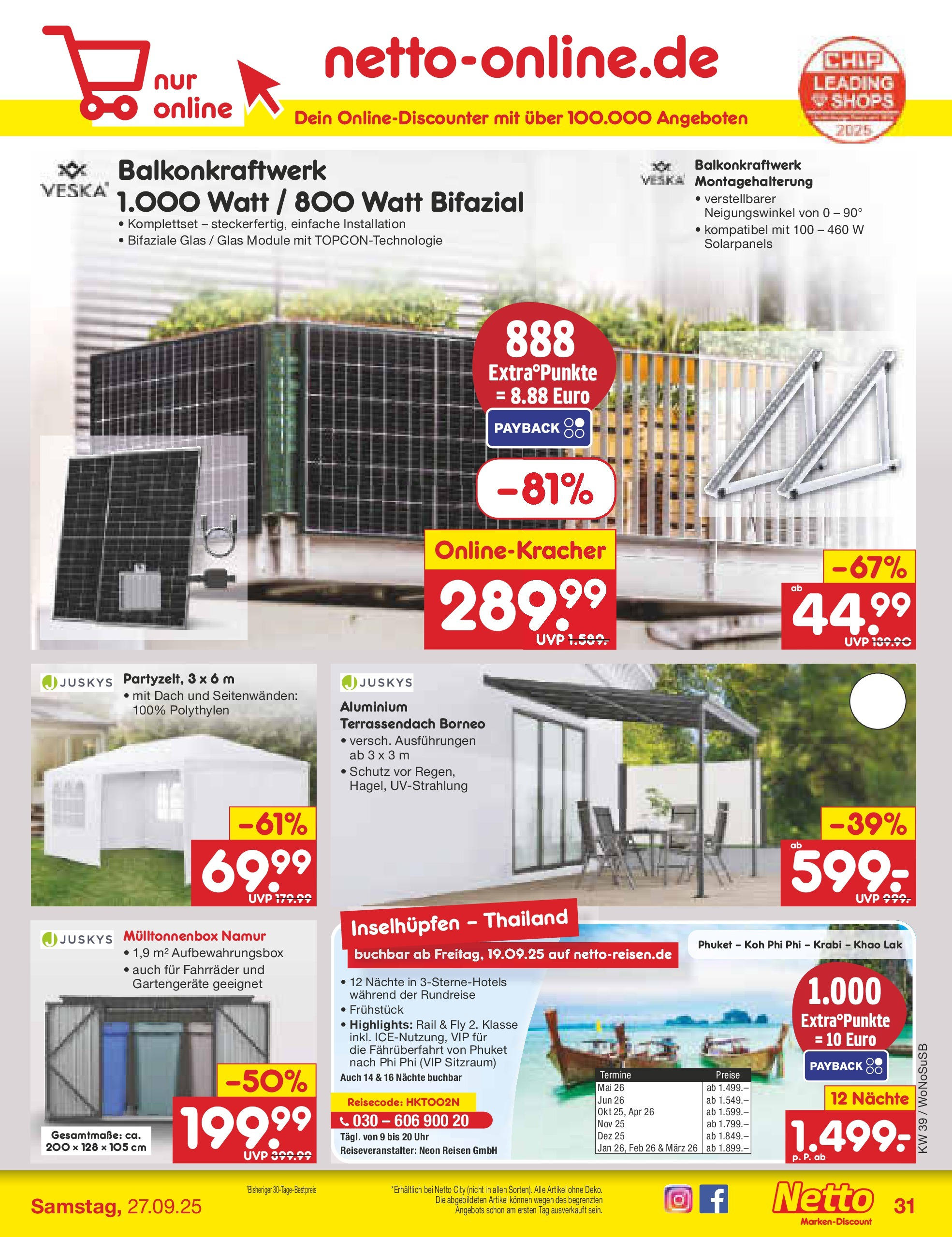 Netto Marken-Discount prospekt Rodgau	 (ab 21.09.2025) » Angebote | Seite: 35 | Produkte: Uhr