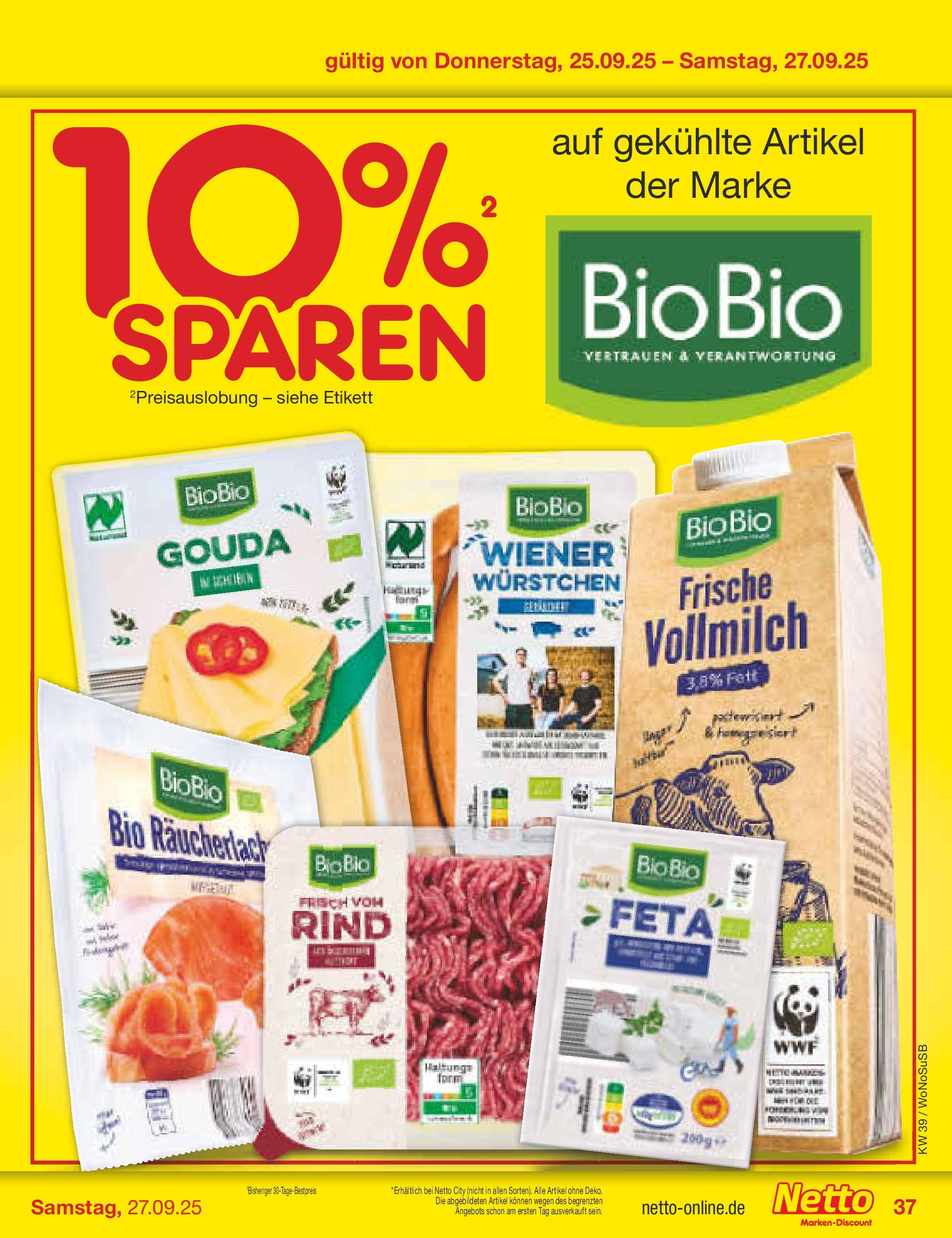 Netto Marken-Discount prospekt Rodgau	 (ab 21.09.2025) » Angebote | Seite: 41 | Produkte: Feta, Gouda