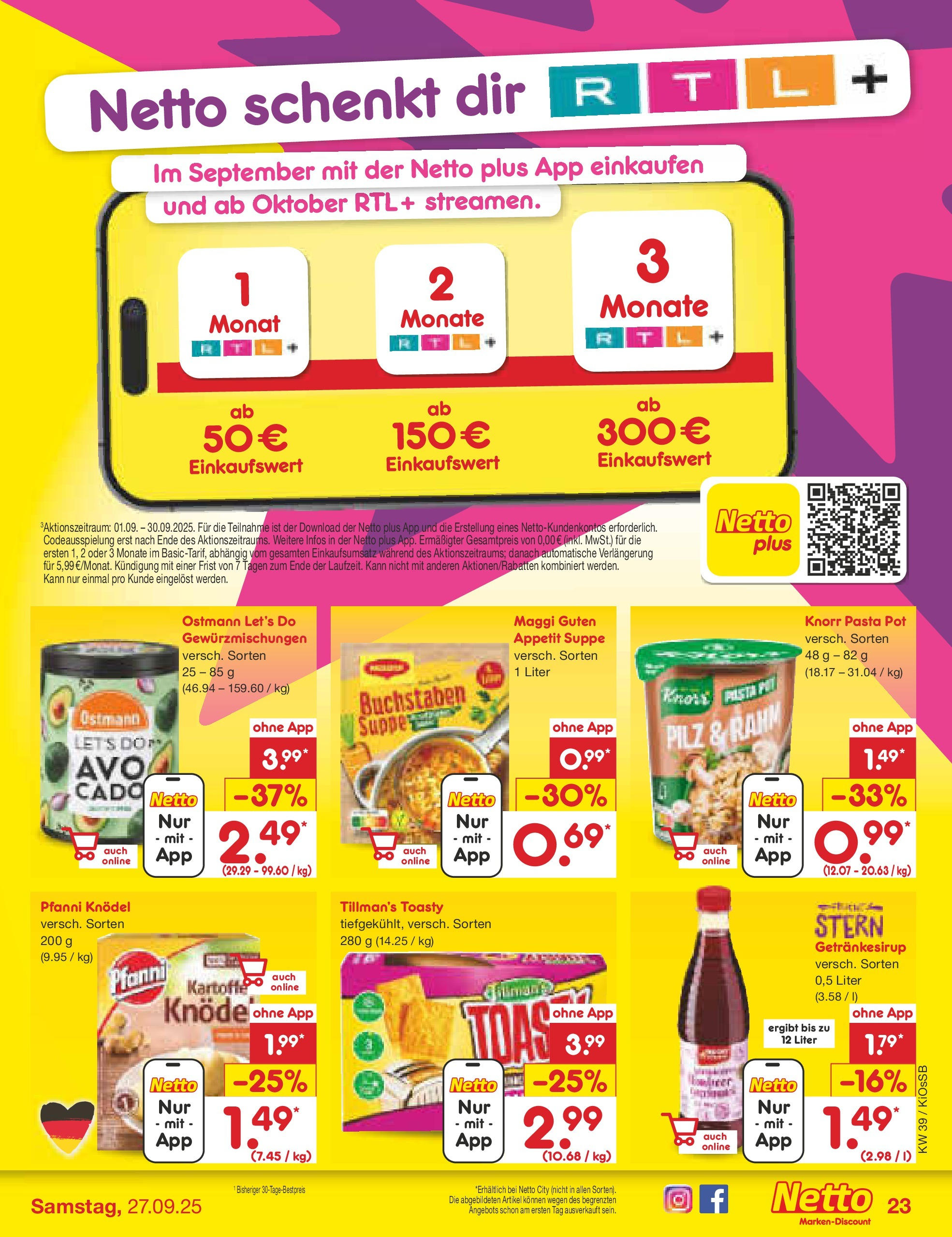Netto Marken-Discount prospekt Oberhaid (ab 22.09.2025) » Angebote | Seite: 25 | Produkte: Tyskie, Pils, Apfelsaft, Heineken Netto Marken-Discount prospekt Oberhaid (ab 22.09.2025) » Angebote | Seite: 25 | Produkte: Tyskie, Pils, Apfelsaft, Heineken