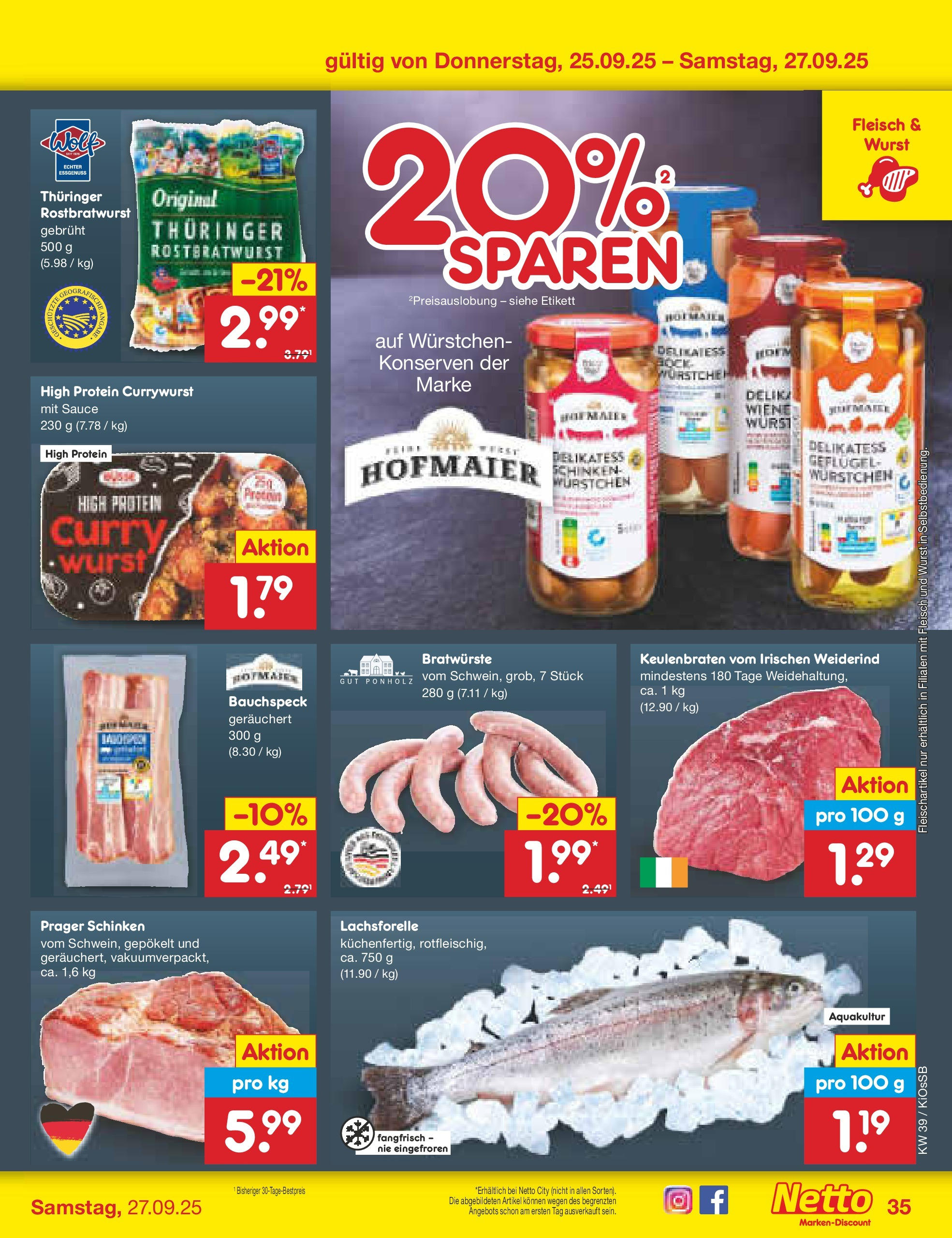 Netto Marken-Discount prospekt Oberhaid (ab 22.09.2025) » Angebote | Seite: 39 | Produkte: Tomaten, Oro di parma, Erbsen Netto Marken-Discount prospekt Oberhaid (ab 22.09.2025) » Angebote | Seite: 39 | Produkte: Tomaten, Oro di parma, Erbsen