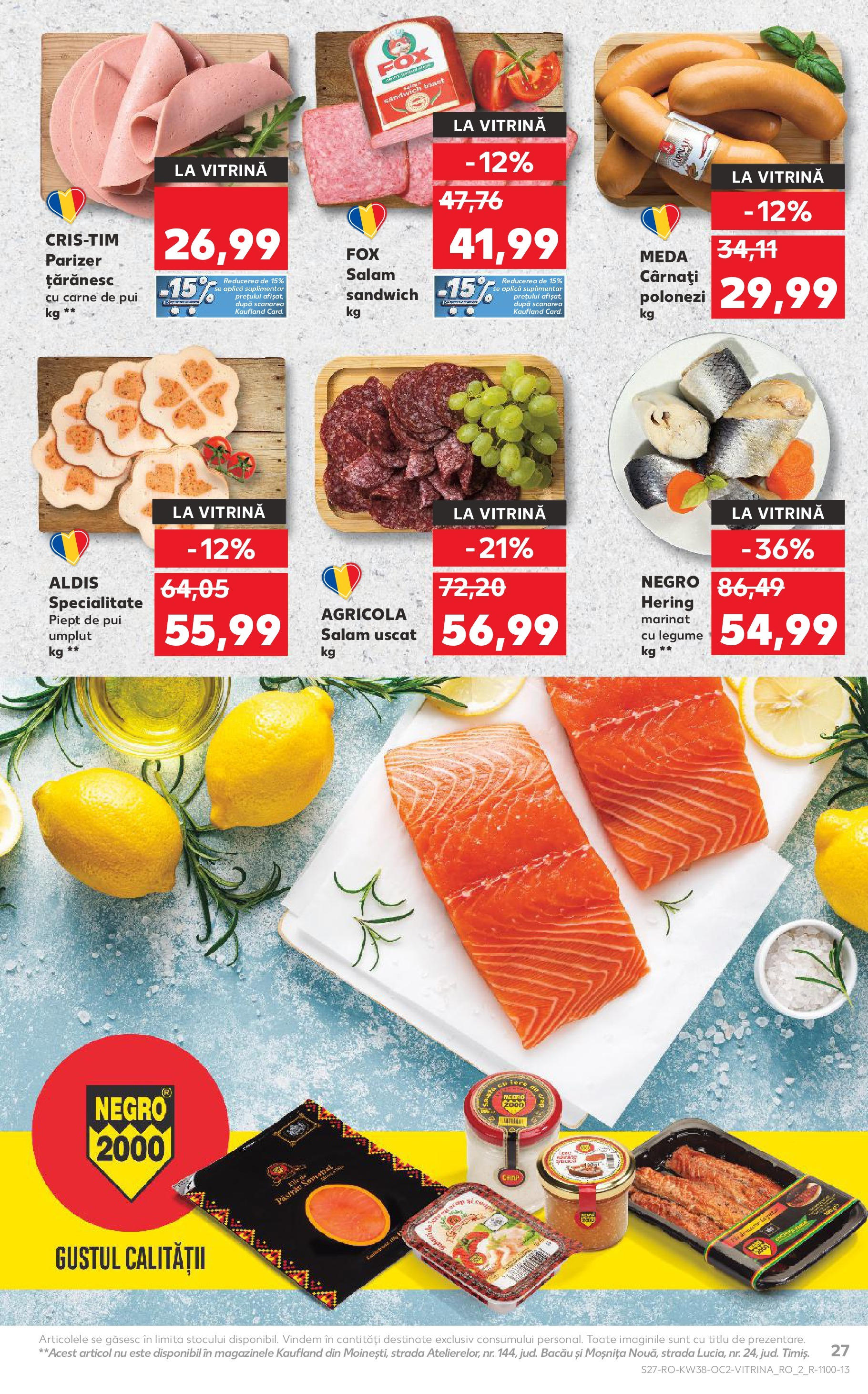 Catalog Kaufland - Deva 17.09.2025 - Revista si Oferta | Pagină: 27