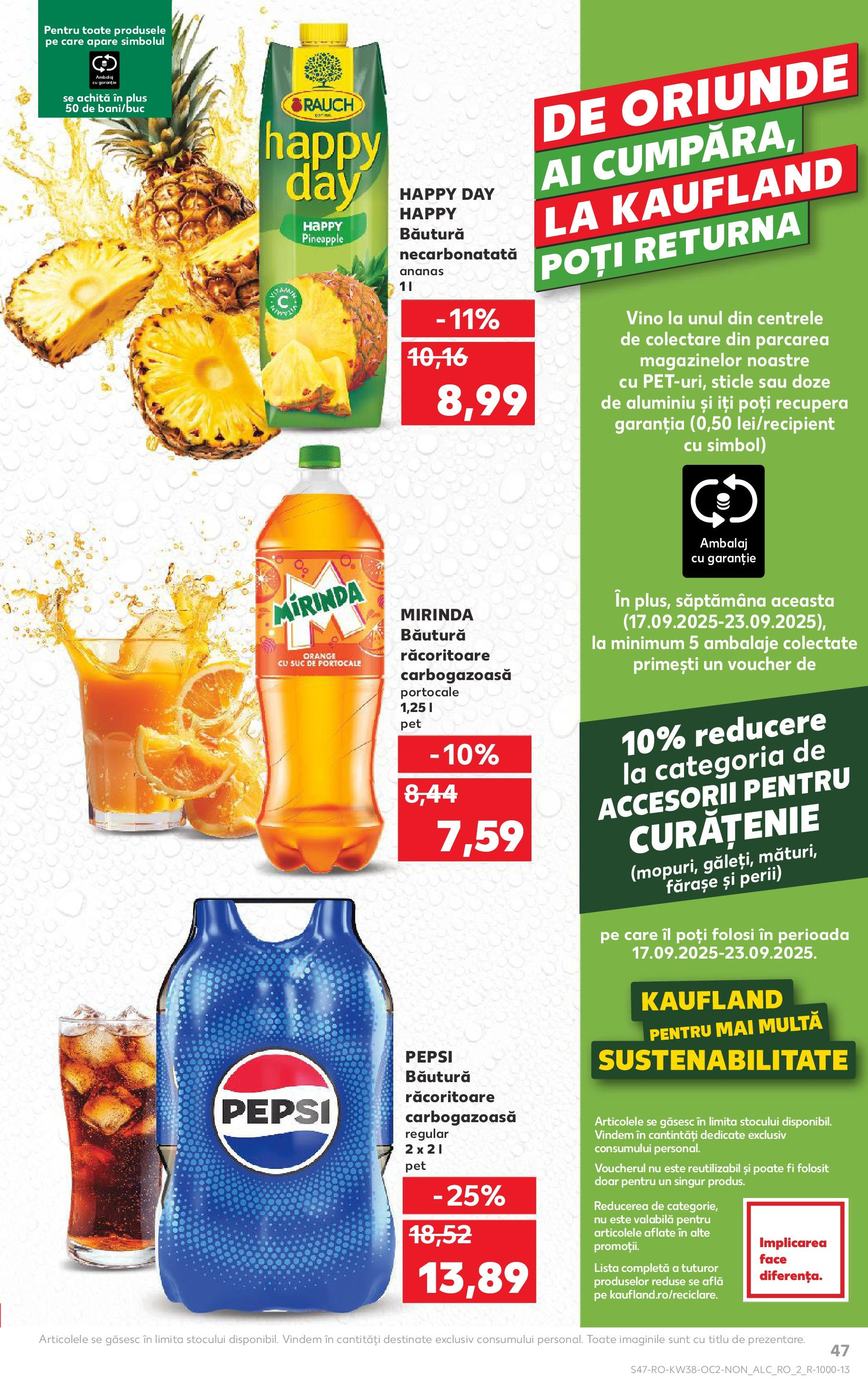 Catalog Kaufland - Deva 17.09.2025 - Revista si Oferta | Pagină: 47