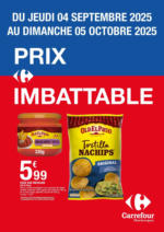 Carrefour PRIX IMBATTABLE - au 05.10.2025