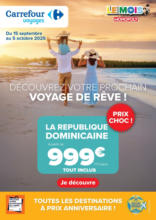 VOYAGES À PRIX ANNIVERSAIRE !