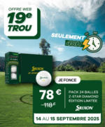 Golf Plus PACK 24 BALLES Z-STAR DIAMOND ÉDITION LIMITÉE - au 15.09.2025