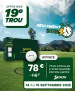 Golf Plus PACK 24 BALLES Z-STAR DIAMOND ÉDITION LIMITÉE - au 15.09.2025