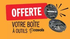 Du 15 septembre au 3 octobre 2024, pour tout impact réparé ou pare-brise remplacé, et repartez avec votre boîte à outils !