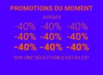 Courir Promotion du moment jusqu'à -40% - au 30.09.2025