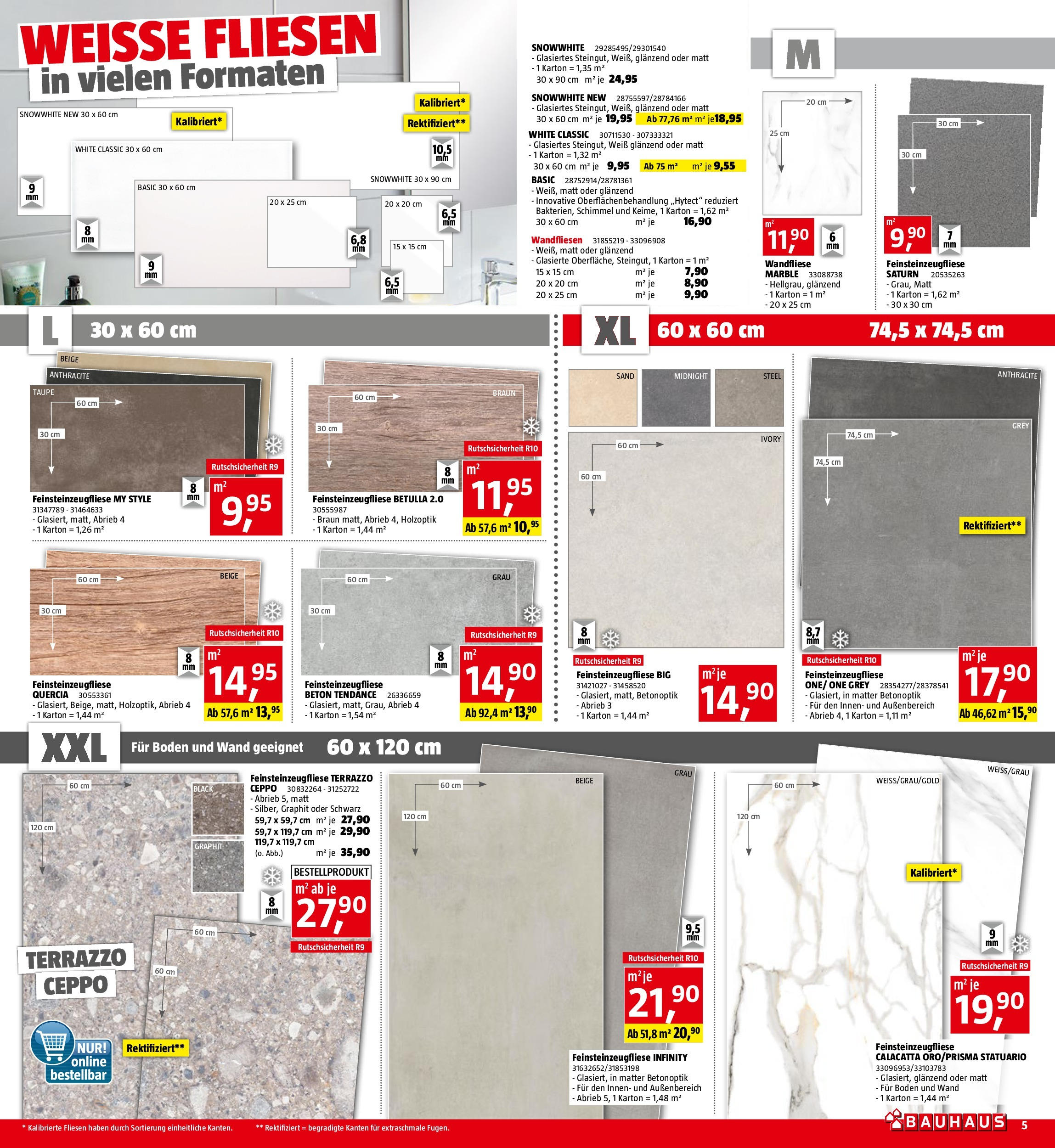 Bauhaus Prospekt aktuell von 23.09.2025 - Aktuelle Angebote | Seite: 5