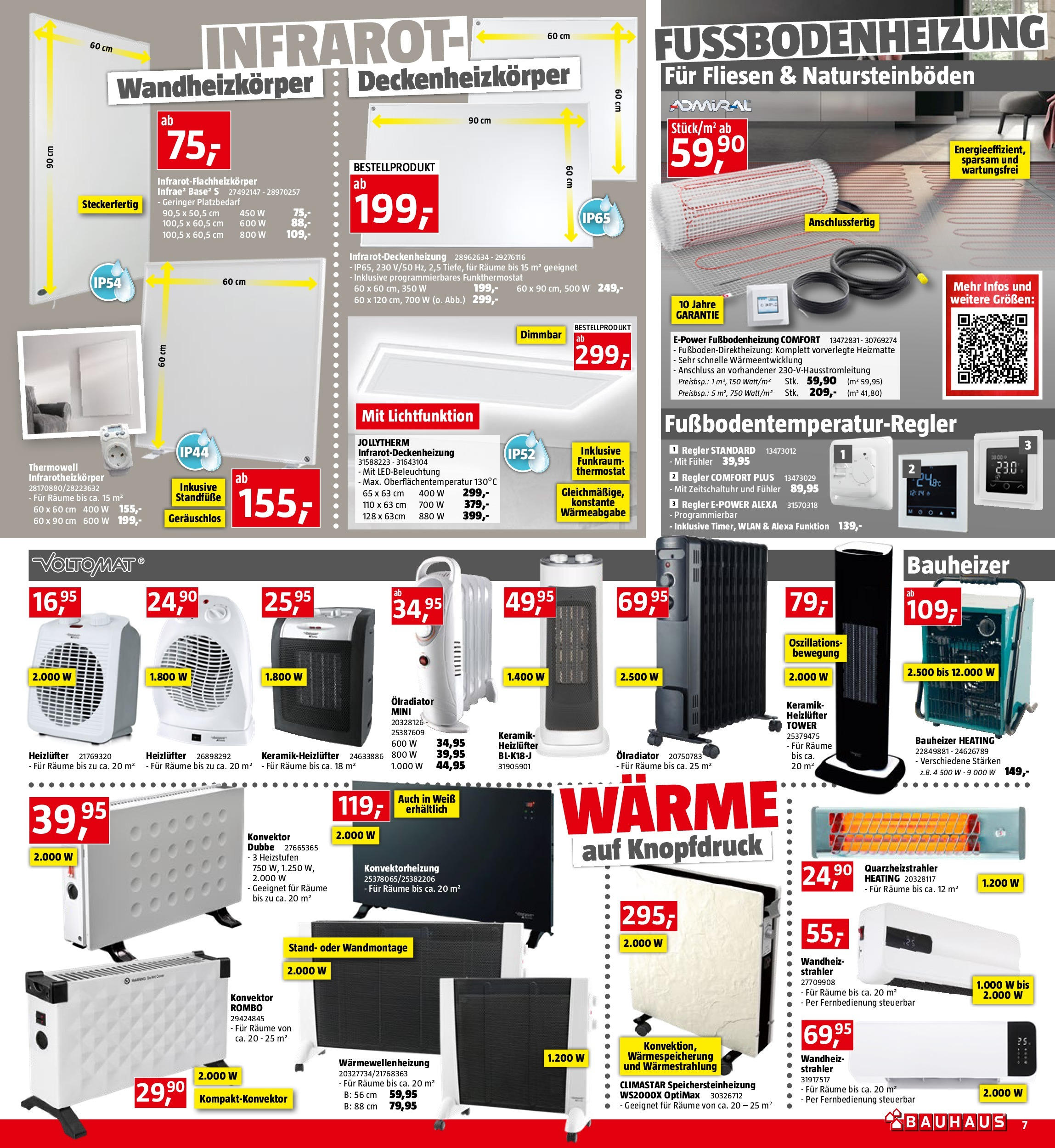 Bauhaus Prospekt aktuell von 23.09.2025 - Aktuelle Angebote | Seite: 7