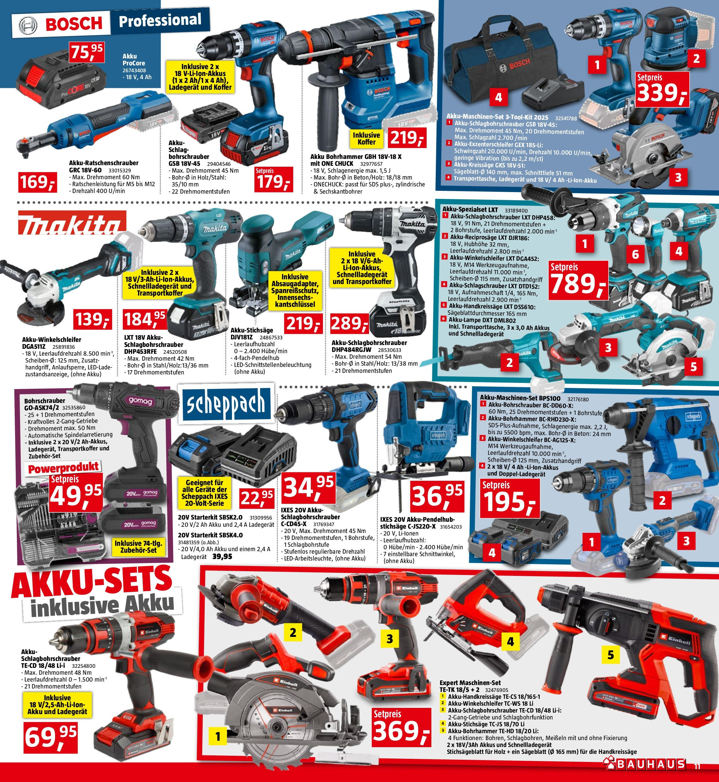 Bauhaus Prospekt aktuell von 23.09.2025 - Aktuelle Angebote | Seite: 11 | Produkte: Koffer