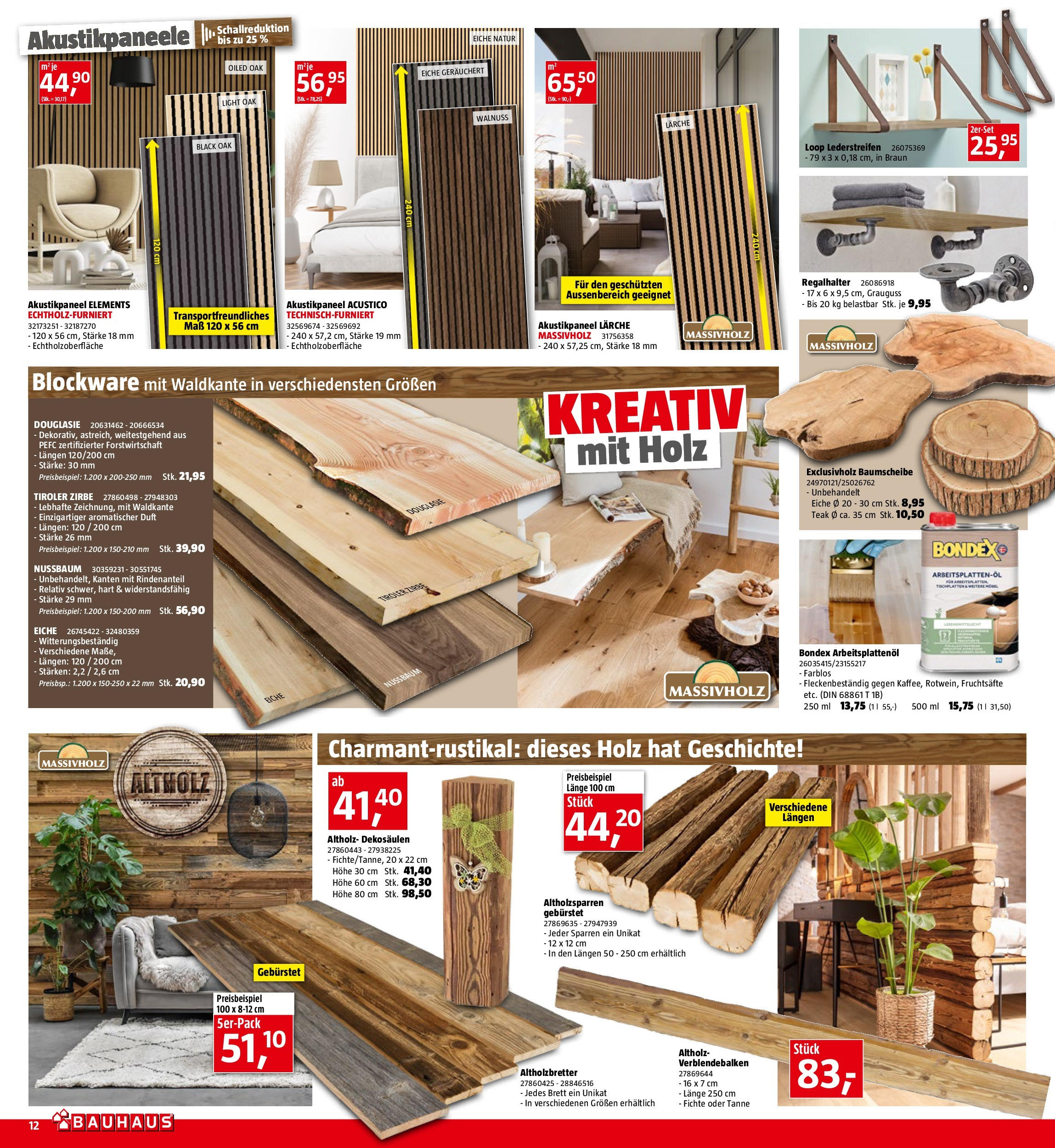 Bauhaus Prospekt aktuell von 23.09.2025 - Aktuelle Angebote | Seite: 12 | Produkte: Duft