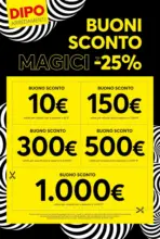 Dipo Buoni sconto - al 28.09.2025