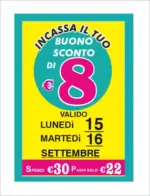 Euro Shop Buono sconto di 8 euro - al 16.09.2025