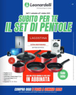 Leonardelli Subito per te Il set di pentole - al 01.10.2025