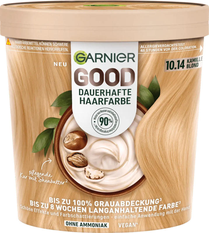 GARNIER GOOD Haarfarbe 10.14 Kamille Blond