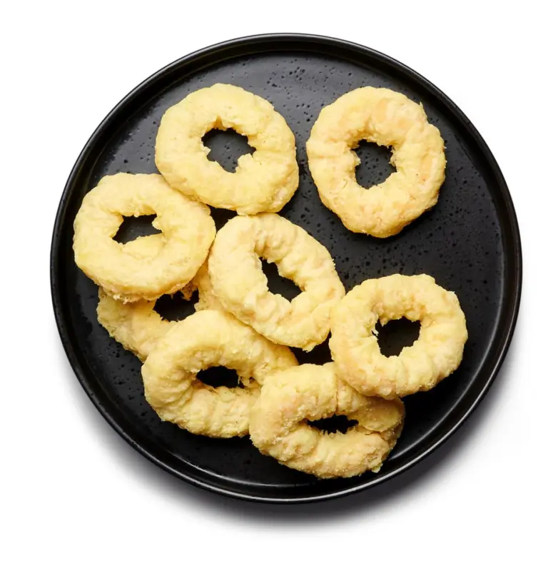 Панирани рингове с калмари