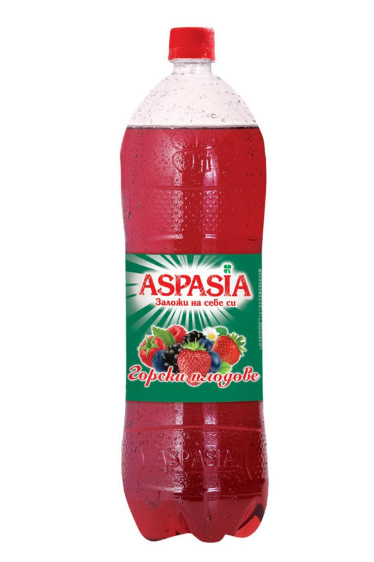 Aspasia Газирана напитка различни вкусове