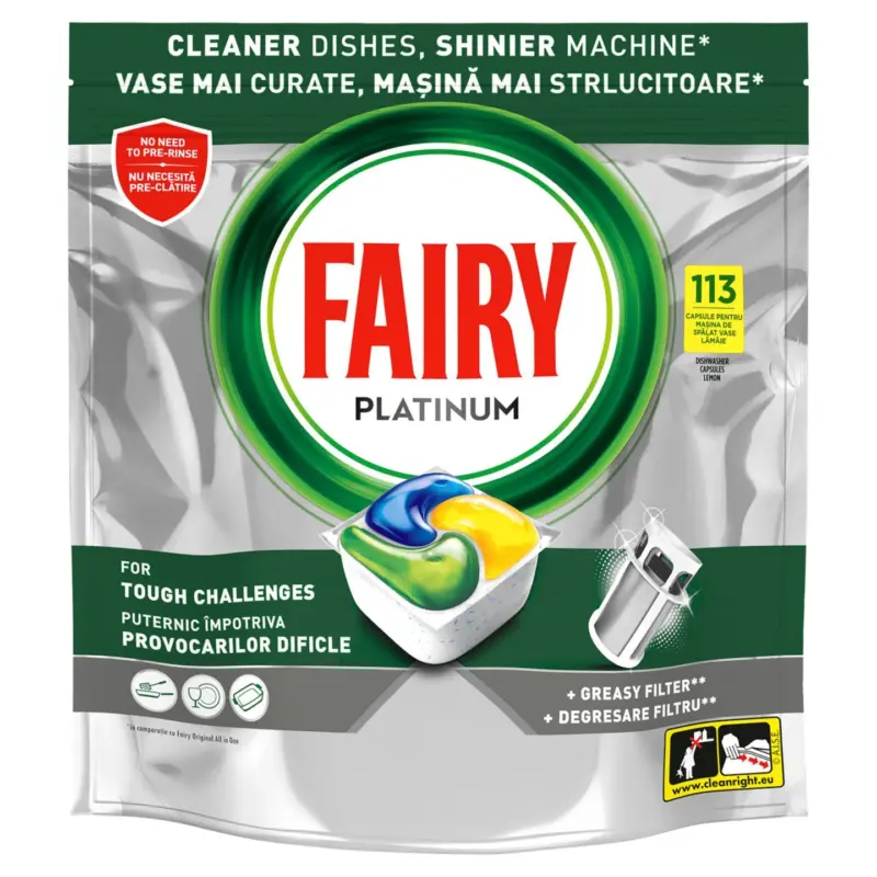 Fairy Таблетки за съдомиялна различни видове