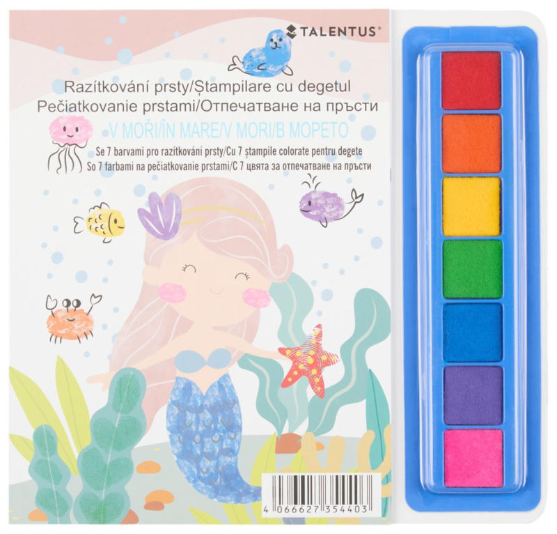 TALENTUS Книжка за оцветяване различни видове