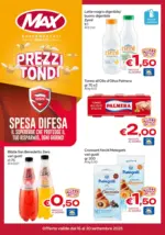 Max Supermercati Prezzi tondi - al 30.09.2025