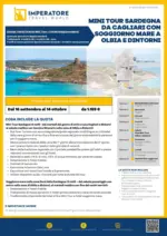 Imperatore Viaggi 2025 Mini Tour Sardegna di marted con soggiorno mare - al 14.10.2025