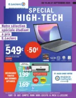 E.Leclerc Espace Culturel SPECIAL HIGH-TECH - au 27.09.2025