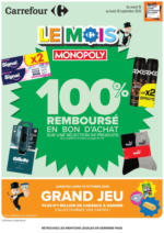 Carrefour LE MOIS MONOPOLY - au 29.09.2025