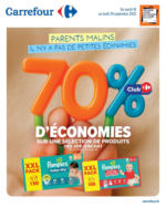 Carrefour PARENTS MALINS IL N'Y A PAS DE PETITES ÉCONIMIES - au 29.09.2025