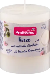 Profissimo Kerze rustik 80/68 elfenbein