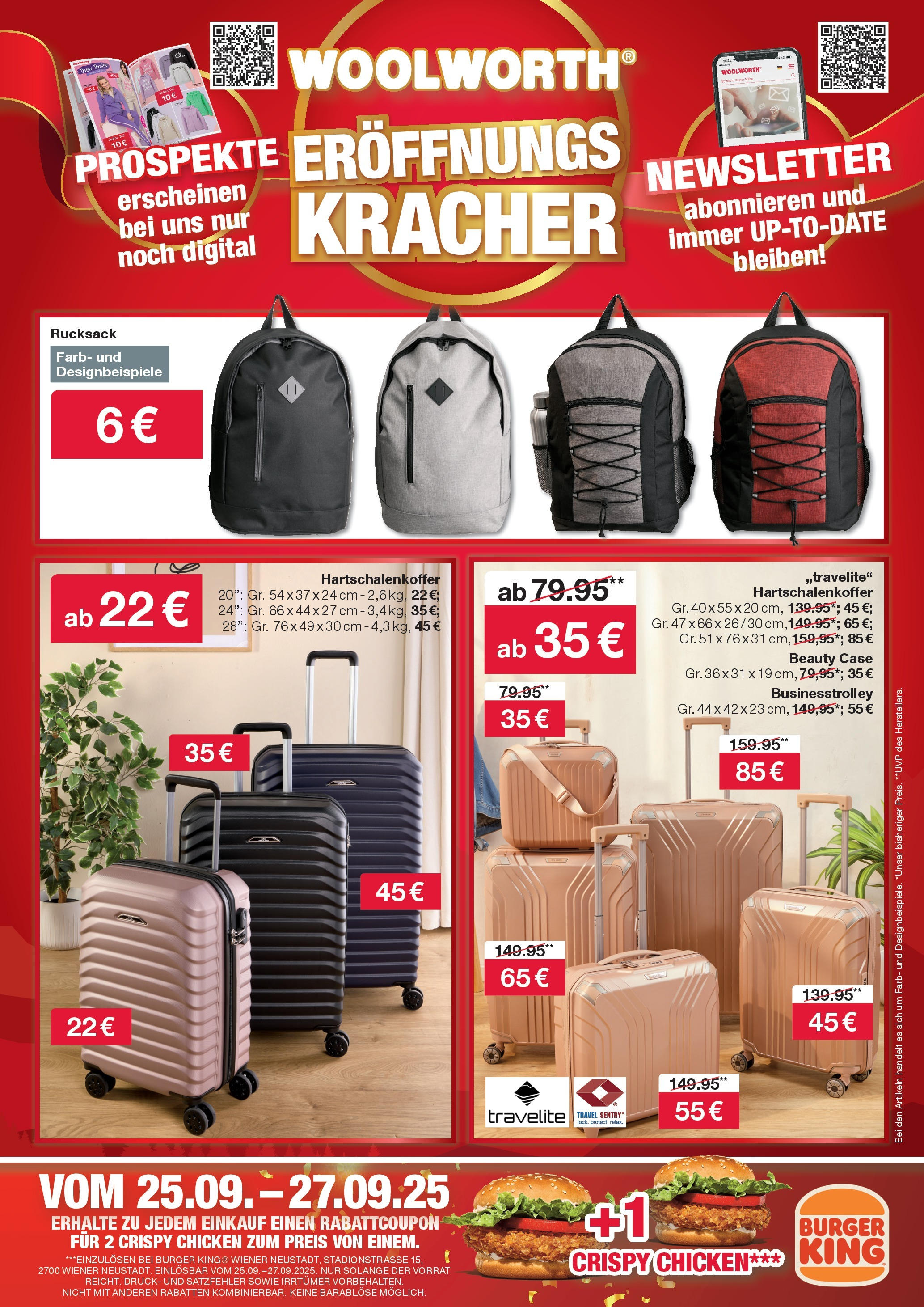Woolworth - Woolworth: Servus Wiener Neustadt! von 18.09.2025 - Aktuelle Angebote | Seite: 4 | Produkte: Rucksack