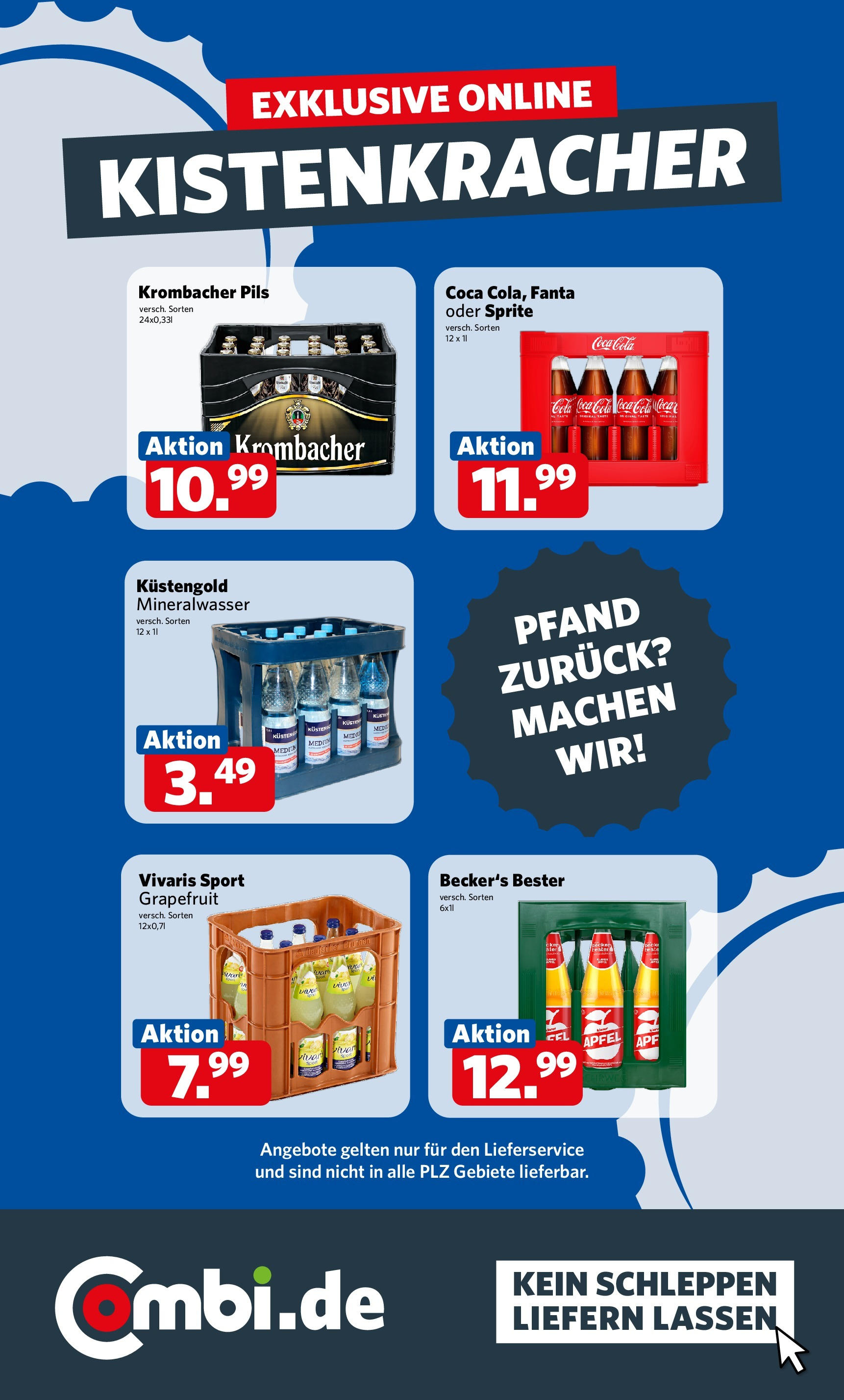 Combi Prospekt Bremen	 (ab 21.09.2025) zum Blättern | Seite: 22 | Produkte: Pils, Äpfel, Grapefruit, Krombacher
