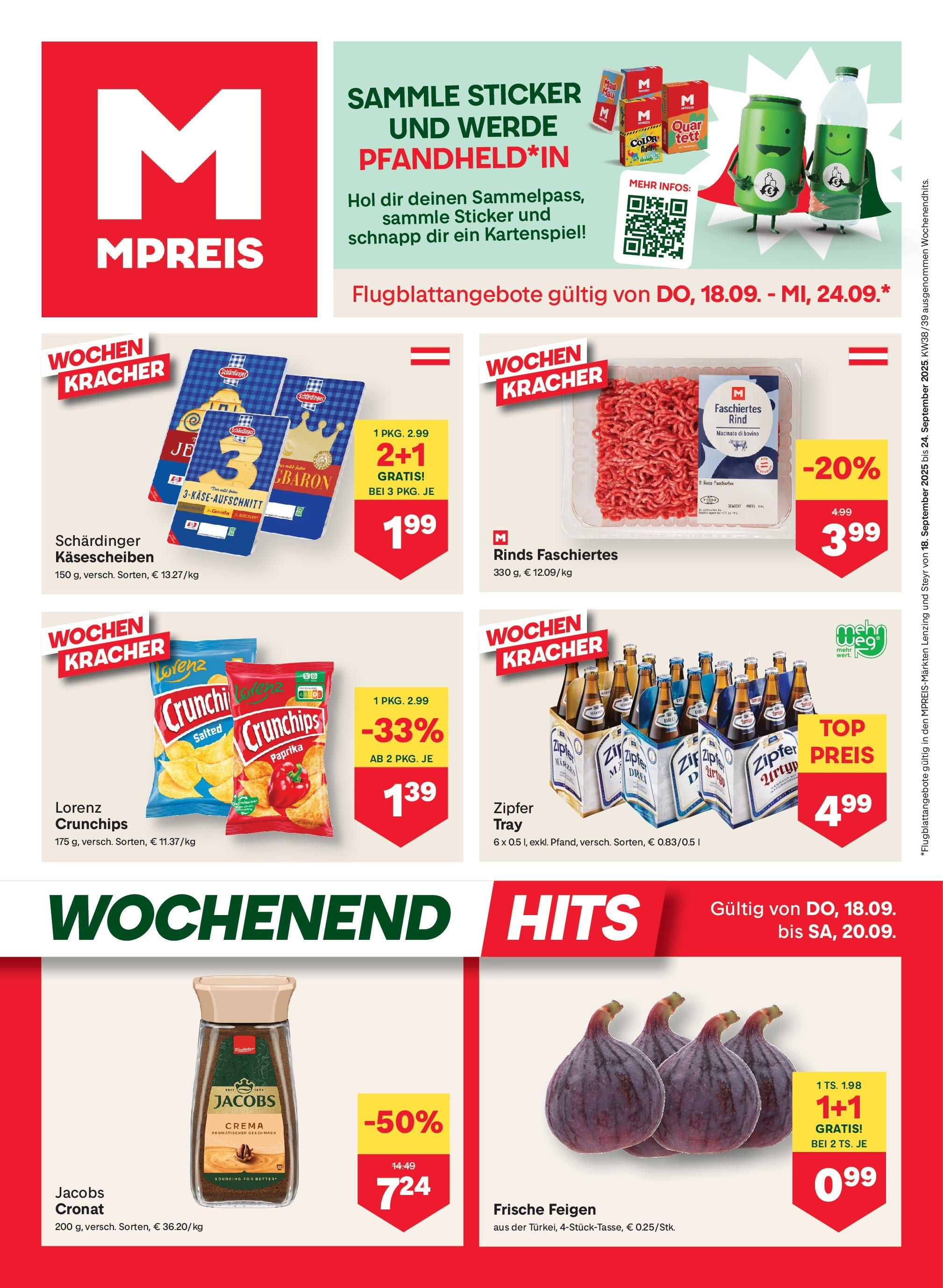 MPREIS Steyr von 17.09.2025 - Aktuelle Angebote | Seite: 1