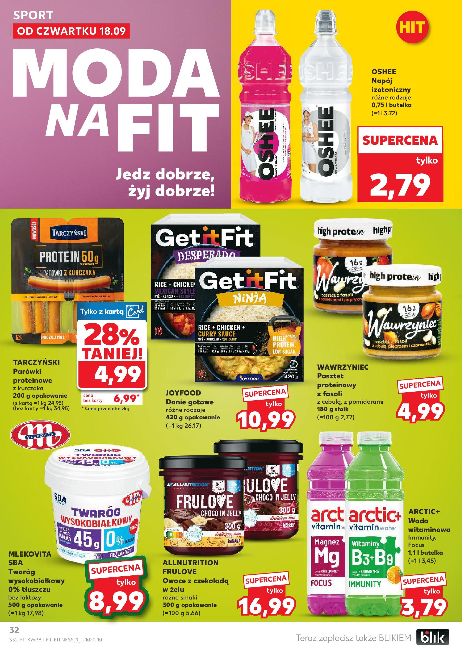 Kaufland - Kaufland Food ważny do 24.09 (17.09.2025) - od jutra | Strona: 32 | Produkty: Kurczak, Papryka, Twaróg, Woda Kaufland - Kaufland Food ważny do 24.09 od 17.09.2025 - od jutra PDF | Strona: 32 | Produkty: Kurczak, Papryka, Twaróg, Woda